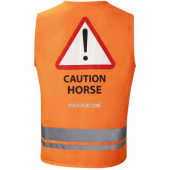 Refleksvest Caution Horse Oransje Refleksvest Caution Horse Oransje