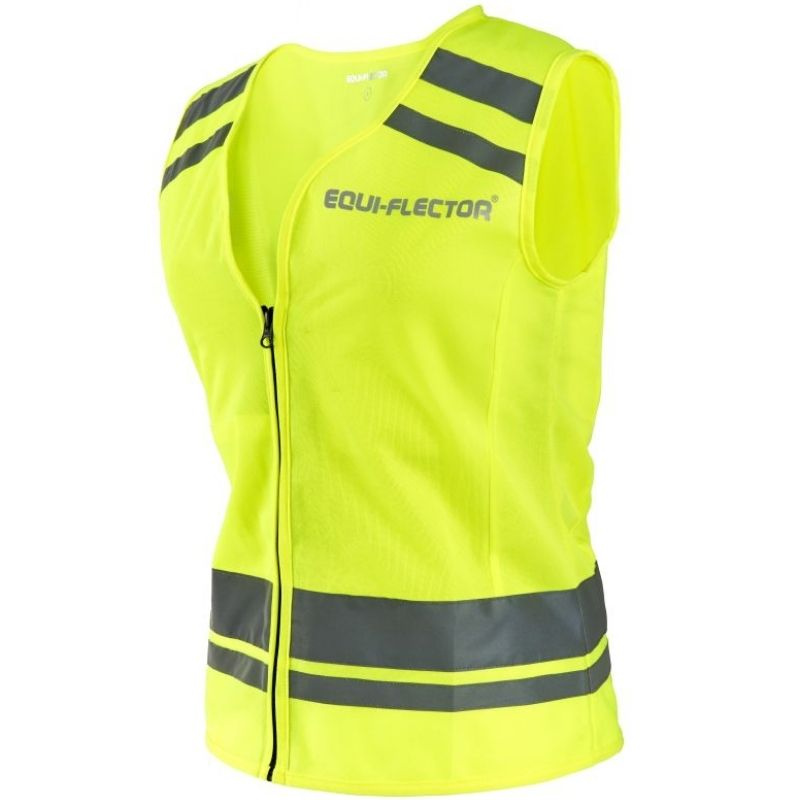 Refleksvest Caution Horse Gul