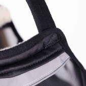 Fluemaske Fine Mesh without Ears with Nose Fringe Svart Fluemaske Fine Mesh without Ears with Nose Fringe Svart