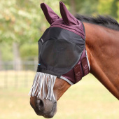 Fluemaske Deluxe with Ears & Nose Fringe Vinrød Fluemaske Deluxe with Ears & Nose Fringe Vinrød