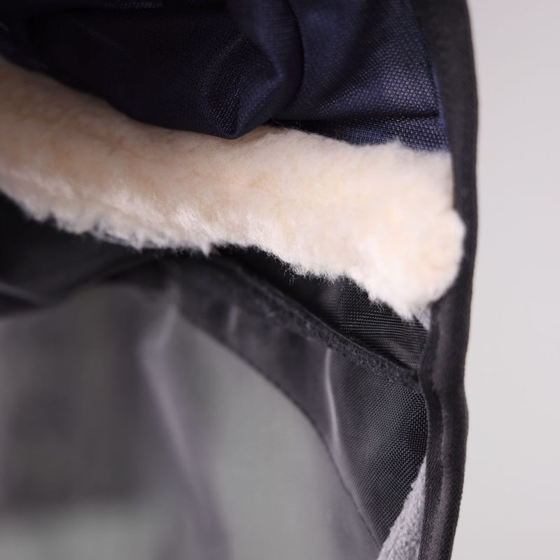 Fluemaske Deluxe with Ears & Nose Fringe Vinrød