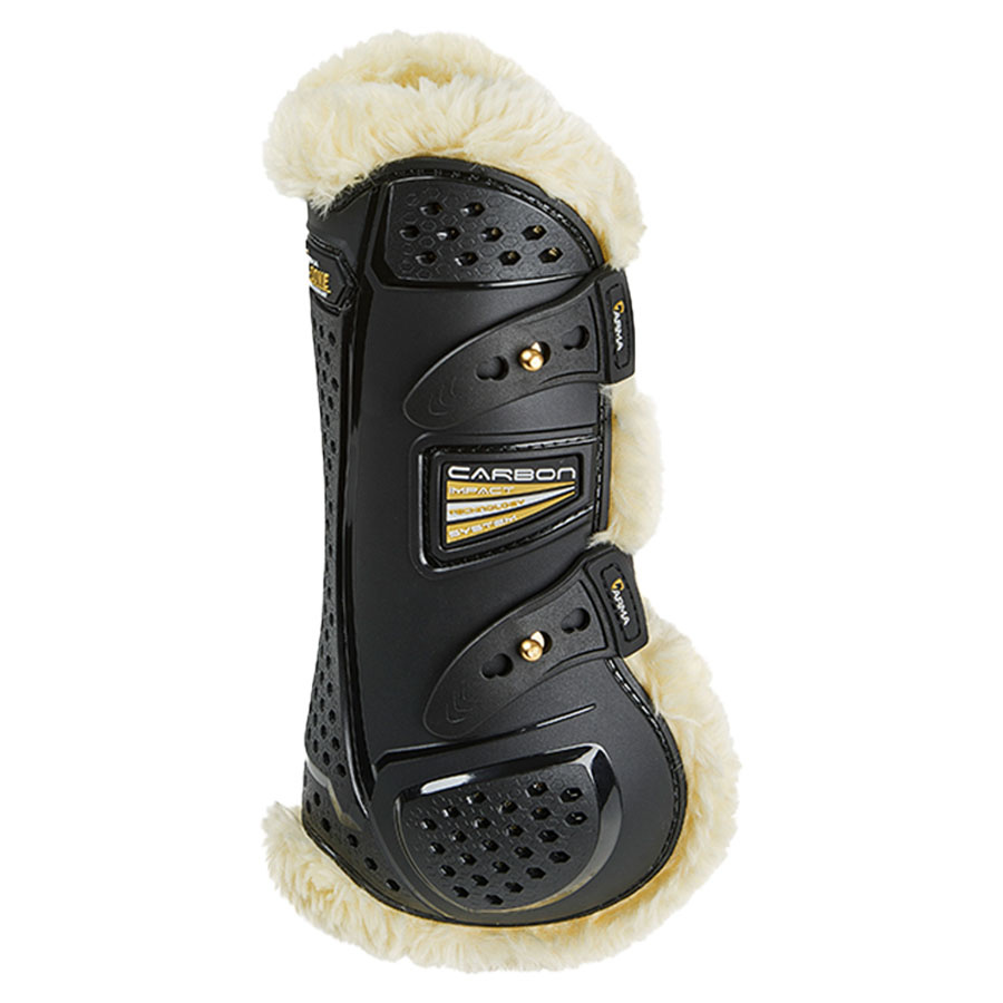 Senebeskyttere Oxi-Zone Air Motion SupaFleece Svart/Natur