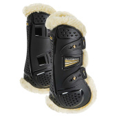 Senebeskyttere Oxi-Zone Air Motion SupaFleece Svart/Natur Senebeskyttere Oxi-Zone Air Motion SupaFleece Svart/Natur
