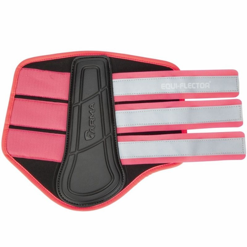 Refleksbelegg NX-MAX Neoprene Equi-Flector Svart/Rosa