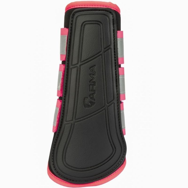 Refleksbelegg NX-MAX Neoprene Equi-Flector Svart/Rosa