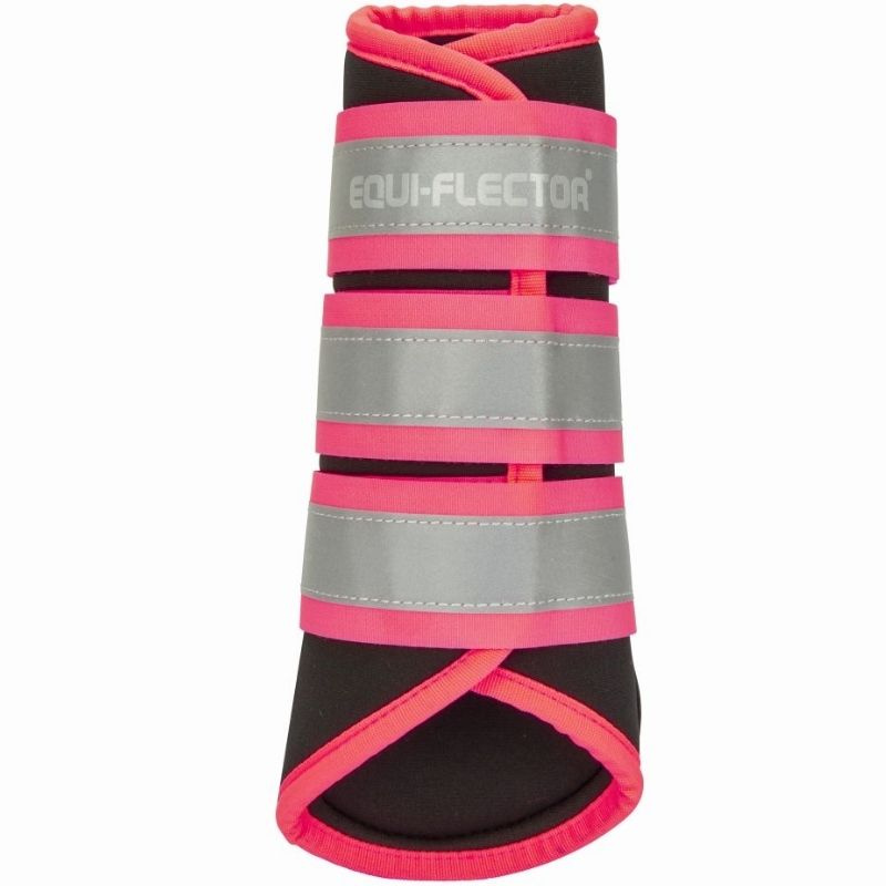 Refleksbelegg NX-MAX Neoprene Equi-Flector Svart/Rosa