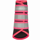 Refleksbelegg NX-MAX Neoprene Equi-Flector Svart/Rosa Refleksbelegg NX-MAX Neoprene Equi-Flector Svart/Rosa