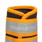 Refleksbelegg NX-MAX Neoprene Equi-Flector Svart/Oransje Refleksbelegg NX-MAX Neoprene Equi-Flector Svart/Oransje