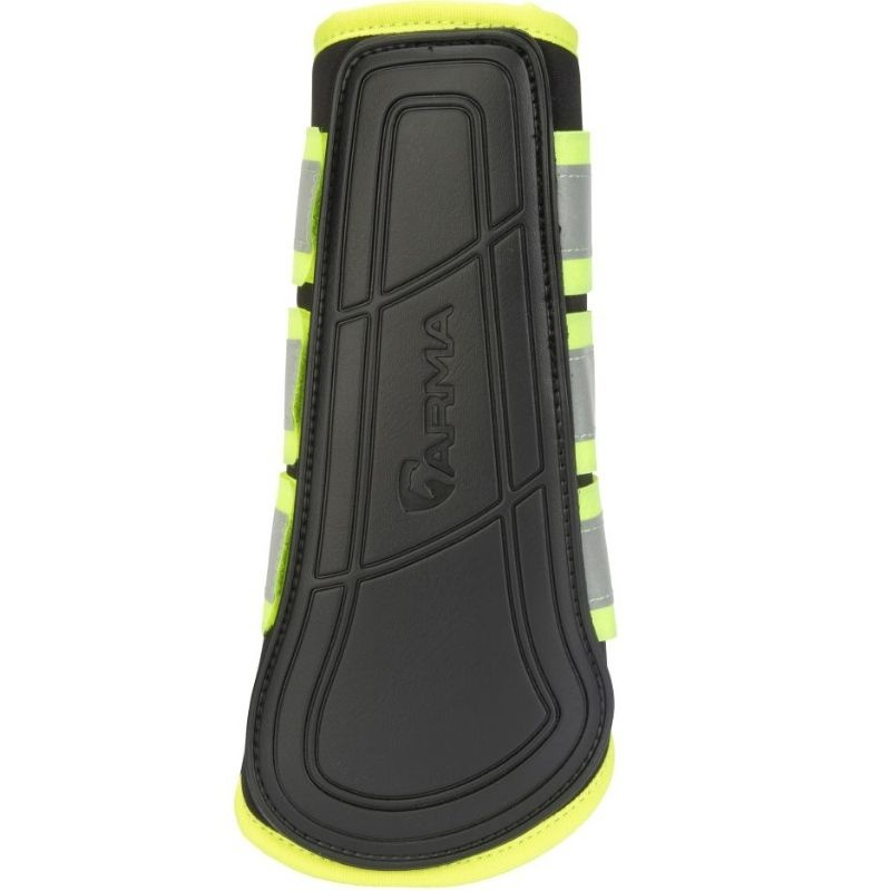 Refleksbelegg NX-MAX Neoprene Equi-Flector Svart/Gul