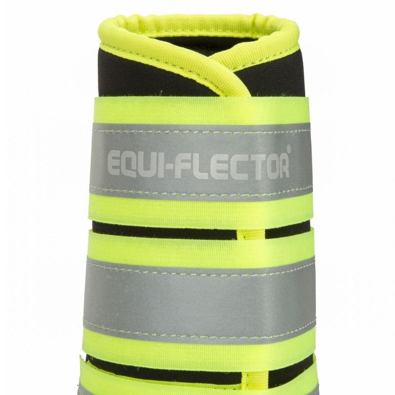 Refleksbelegg NX-MAX Neoprene Equi-Flector Svart/Gul