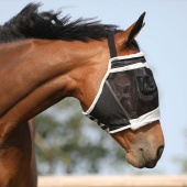 Fluemaske uten ører Svart/Grå Fluemaske uten ører Svart/Grå