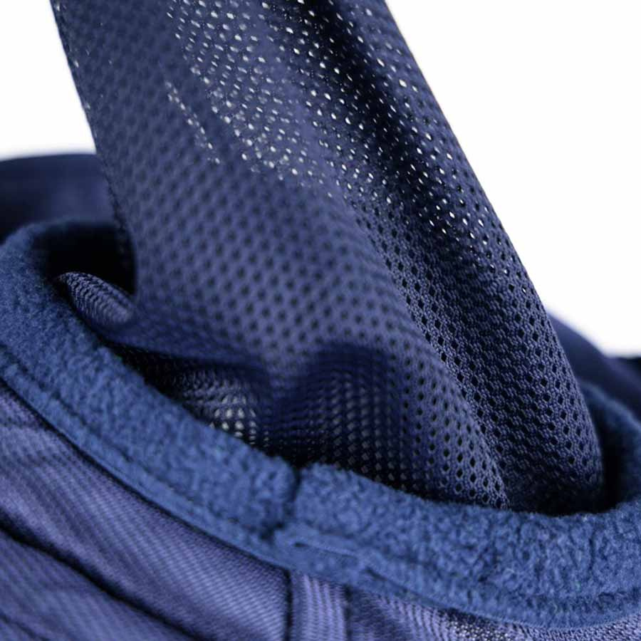 Fluemaske Fine Mesh with Ears & Nose Fringe Marineblå