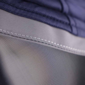 Fluemaske Fine Mesh with Ears & Nose Fringe Marineblå Fluemaske Fine Mesh with Ears & Nose Fringe Marineblå