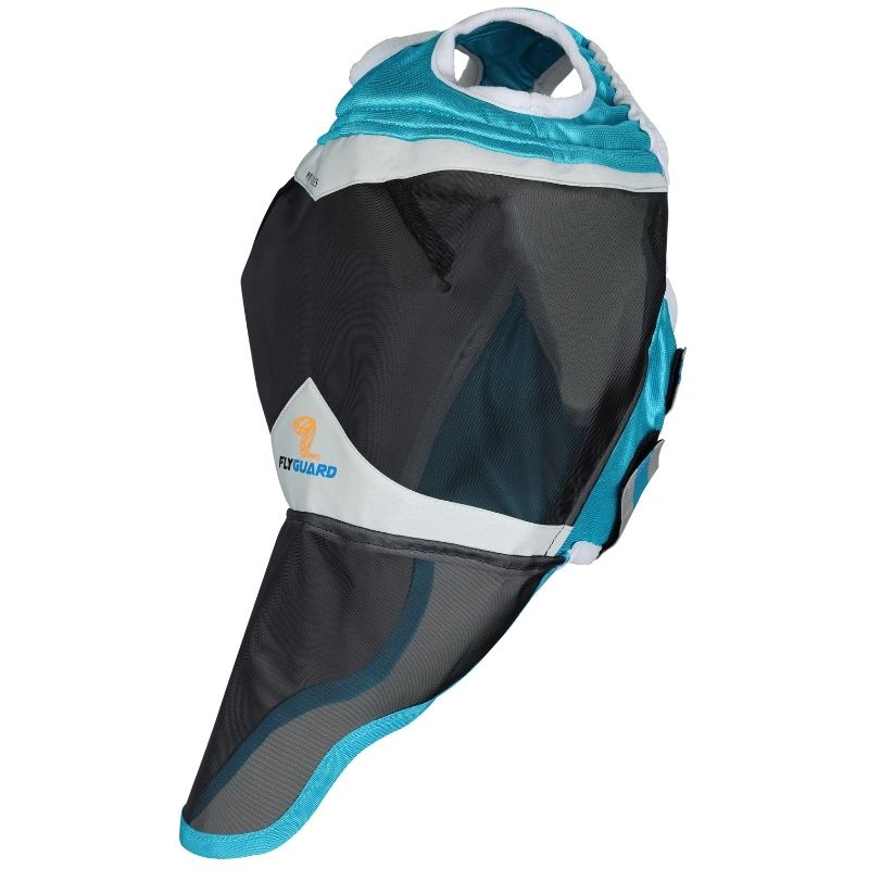 Fluemaske uten Ører med Nese Fine Mesh Teal