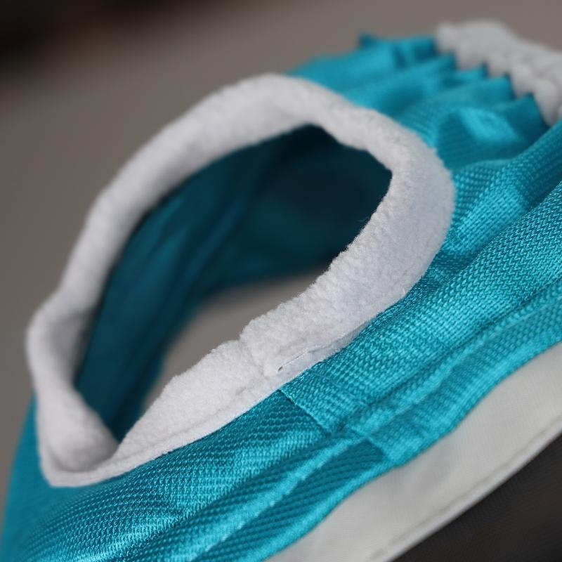 Fluemaske uten Ører med Nese Fine Mesh Teal