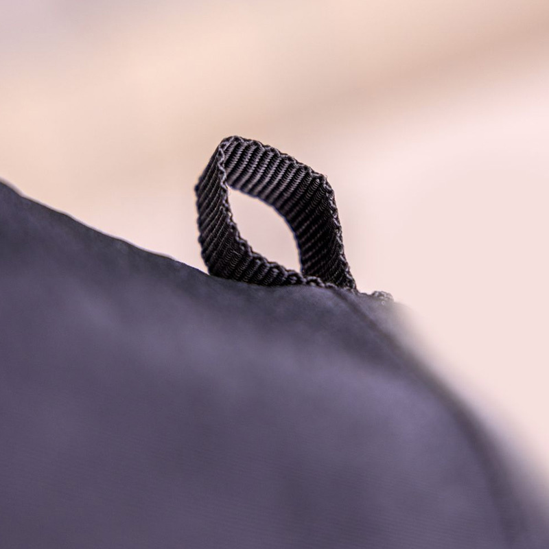 Fluemaske Stretch med ører Svartø