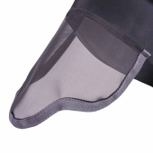 Fluemaske Stretch med ører & nese Svart Fluemaske Stretch med ører & nese Svart