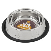 Hundeskål Rustfritt Stål AntiSlip Hundeskål Rustfritt Stål AntiSlip