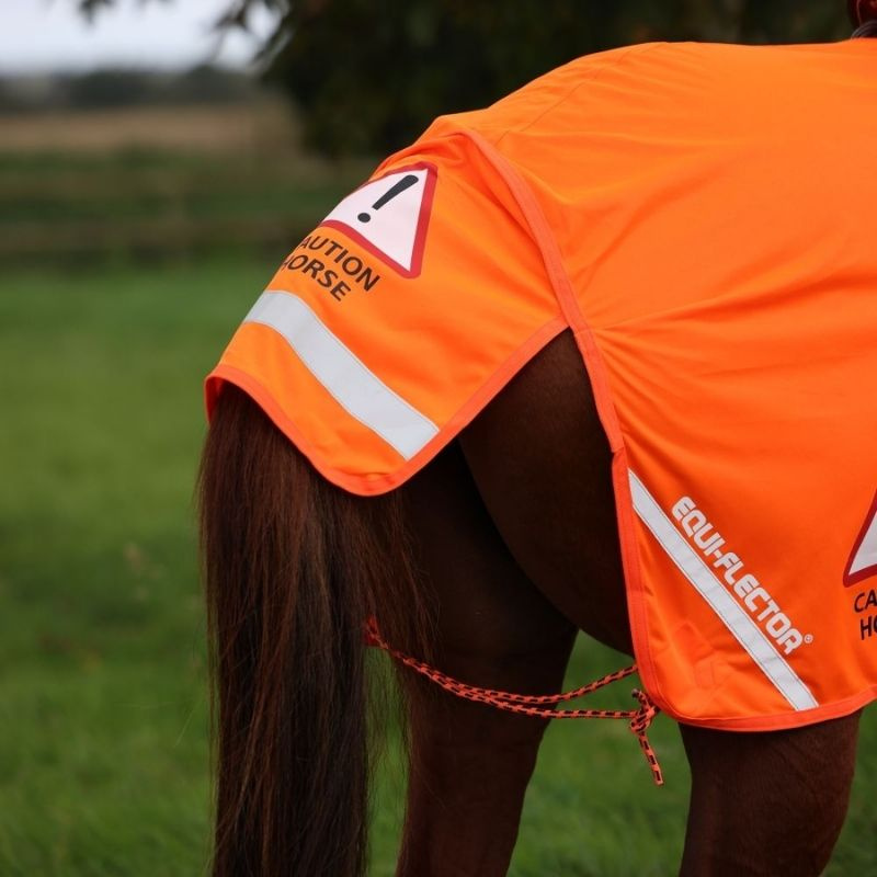 Lendedekken Mesh Reflective Oransje