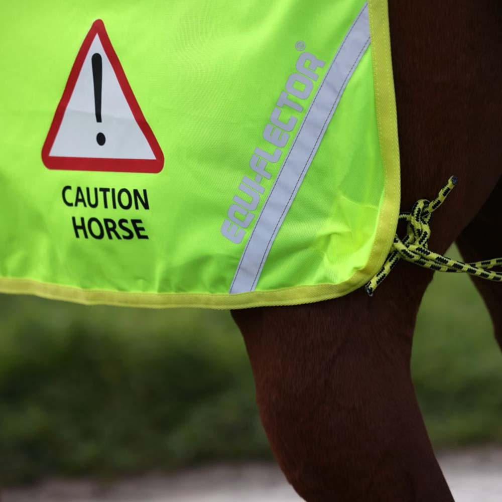 Lendedekken Mesh Reflex Gul