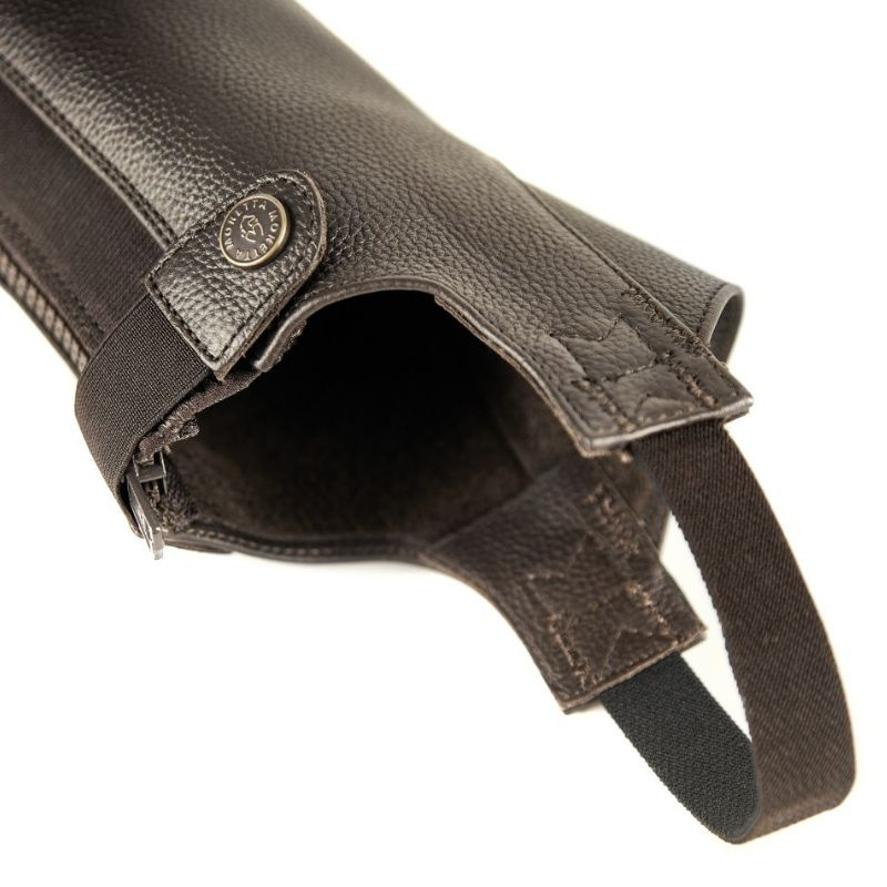 Chaps Leather Brun