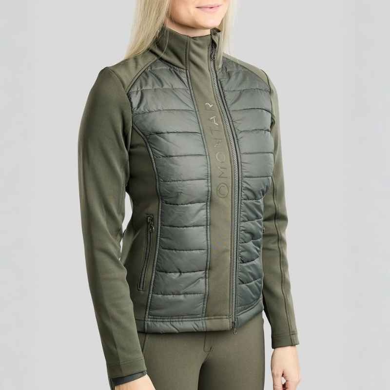 Hybridjakke Emma Softshell Forest Green