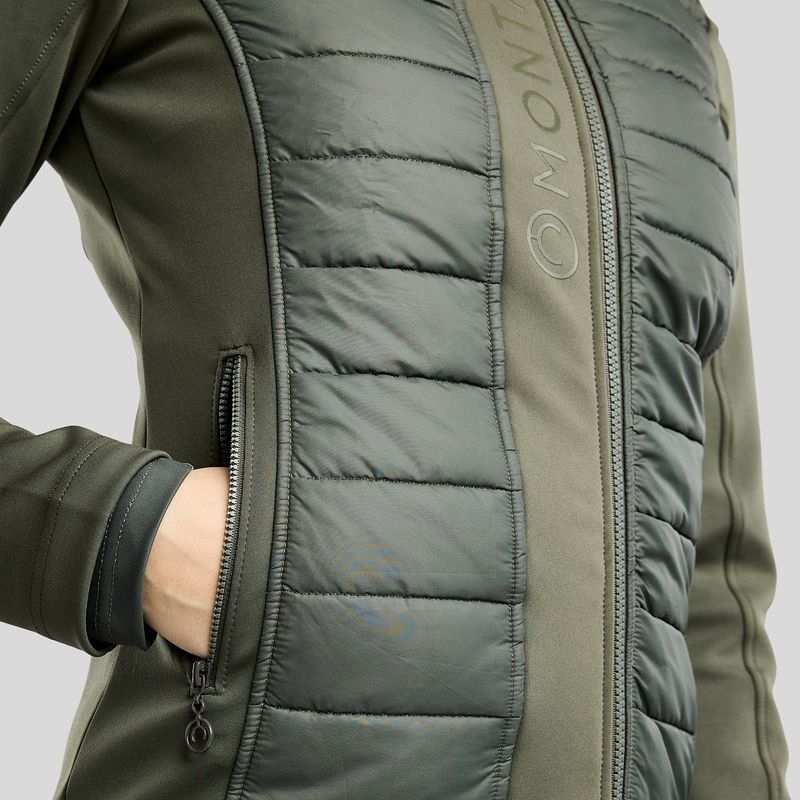 Hybridjakke Emma Softshell Forest Green