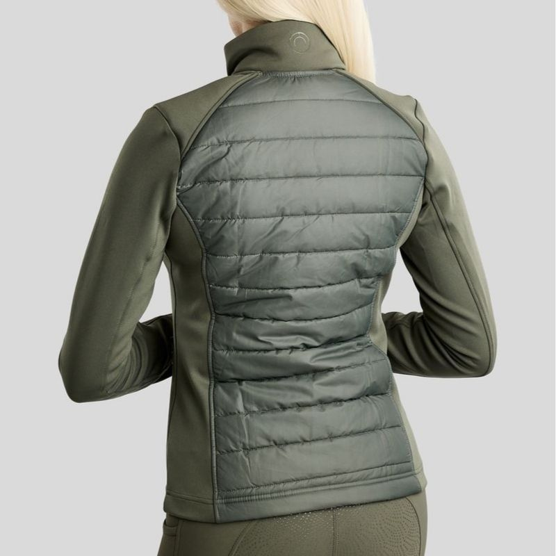 Hybridjakke Emma Softshell Forest Green