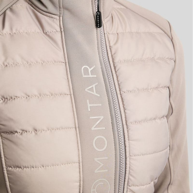Hybridjakke Emma Softshell Pearl Grey