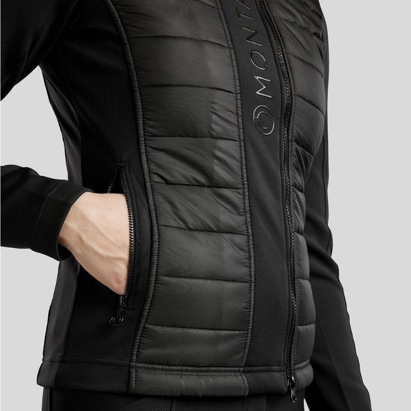 Hybridjakke Emma Softshell Svart