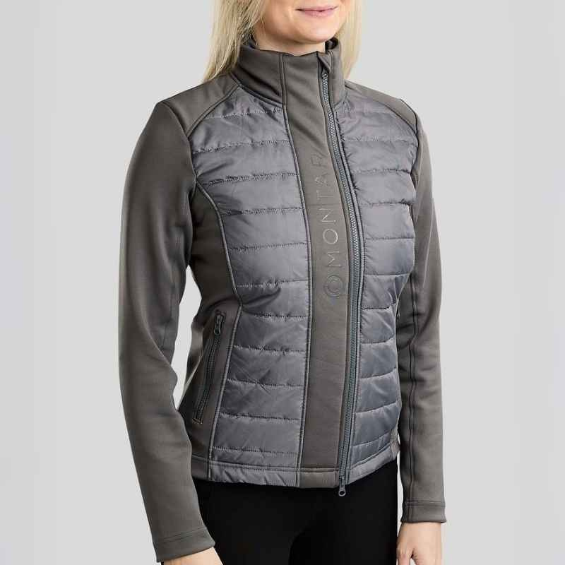 Hybridjakke Emma Softshell Grå