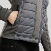 Hybridjakke Emma Softshell Grå Hybridjakke Emma Softshell Grå