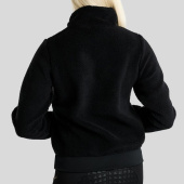 Teddyfleece MoEbba Q-Zip Svart Teddyfleece MoEbba Q-Zip Svart