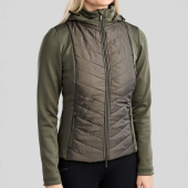 Hybridjakke MoEverline Crystals Forest Green Hybridjakke MoEverline Crystals Forest Green