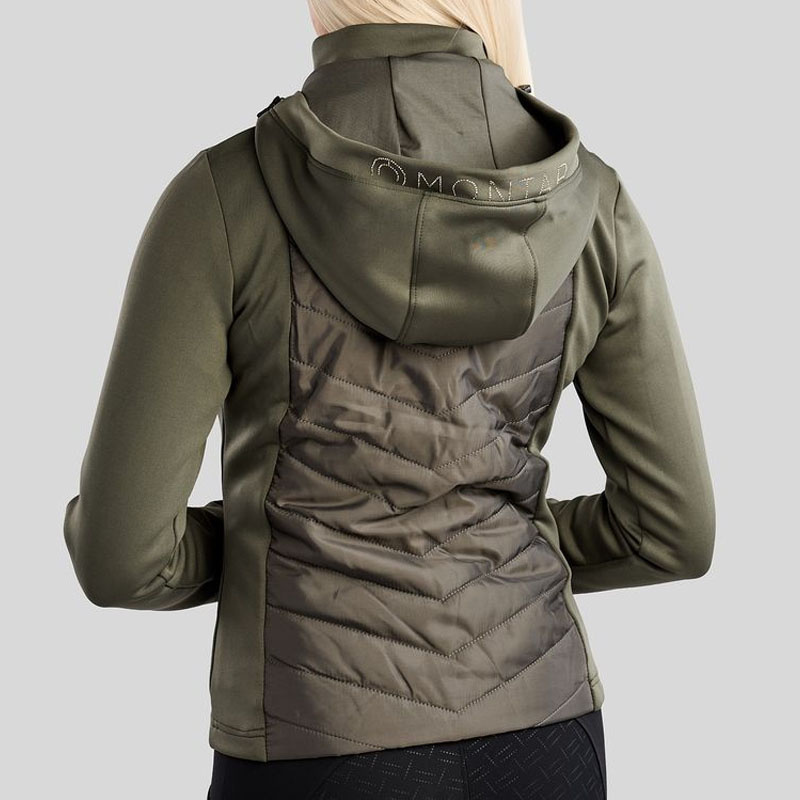 Hybridjakke MoEverline Crystals Forest Green