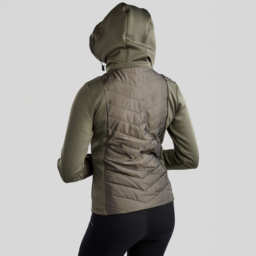 Hybridjakke MoEverline Crystals Forest Green