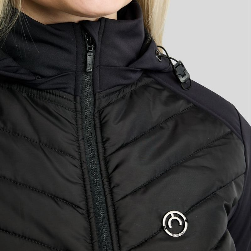 Hybridjakke MoAddie Logo Charm Svart