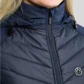 Hybridjakke MoAddie Logo Charm Marineblå Hybridjakke MoAddie Logo Charm Marineblå