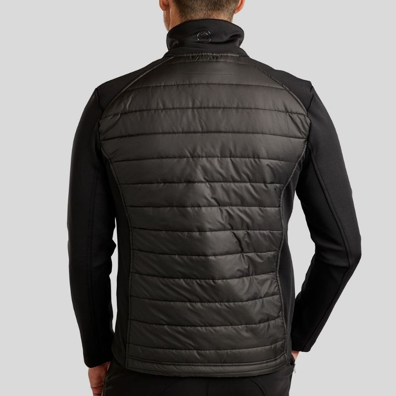 Hybridjakke Herre Emanuel Softshell Svart