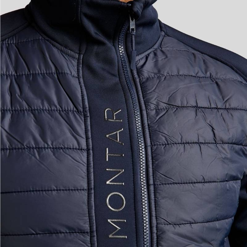 Hybridjakke Herre Emanuel Softshell Marineblå