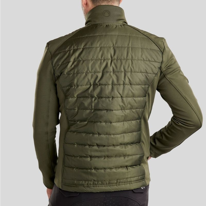 Hybridjakke Herre Emanuel Softshell Olive