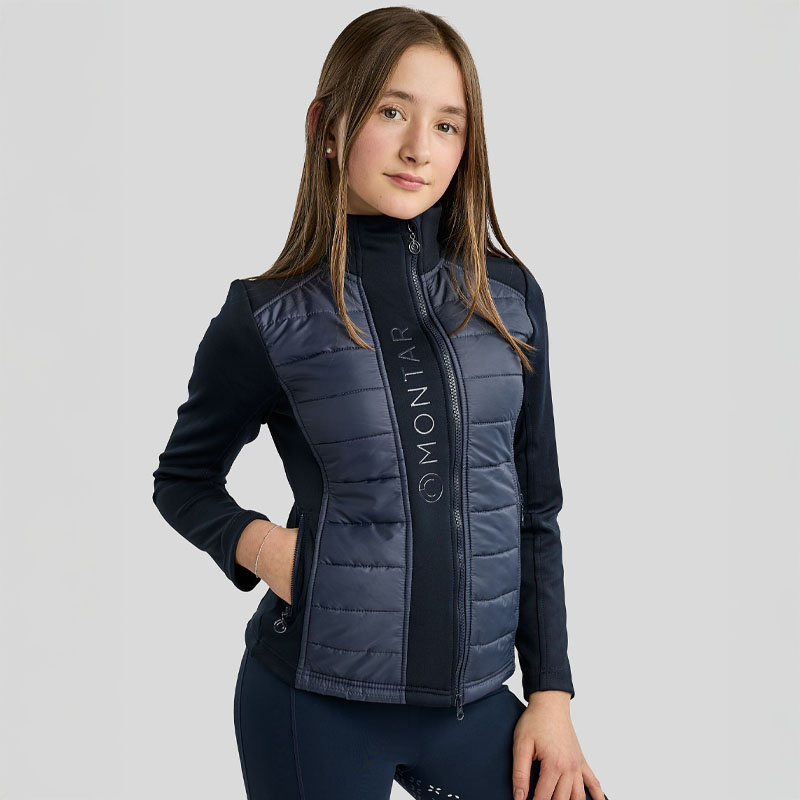 Hybridjakke Barn/Junior Emma Softshell Marineblå