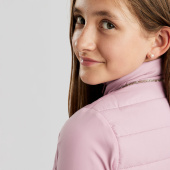 Hybridjakke Barn/Junior MoLila Softshell Champagne Crystal Tape Candy Pink Hybridjakke Barn/Junior MoLila Softshell Champagne Crystal Tape Candy Pink