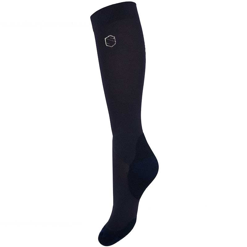 Ridestrømper Balzane Soft Glitter Marineblå