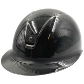Ridehjelm Miss Shield 2.0 Glossy Crystal Blazon Svart Ridehjelm Miss Shield 2.0 Glossy Crystal Blazon Svart
