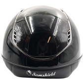 Ridehjelm Miss Shield 2.0 Glossy Crystal Blazon Svart Ridehjelm Miss Shield 2.0 Glossy Crystal Blazon Svart