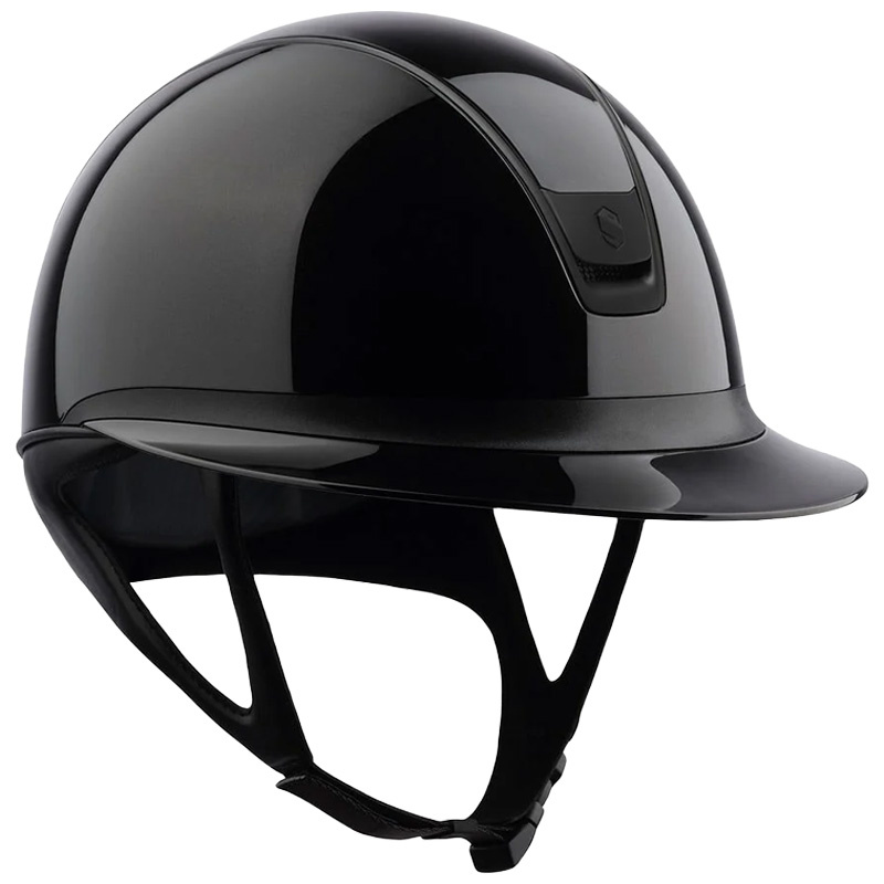 Ridehjelm Miss Shield 2.0 Glossy Matt Trim Blazon Svart