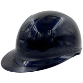 Ridehjelm Miss Shield 2.0 Glossy Matt Trim Blazon Marineblå Ridehjelm Miss Shield 2.0 Glossy Matt Trim Blazon Marineblå