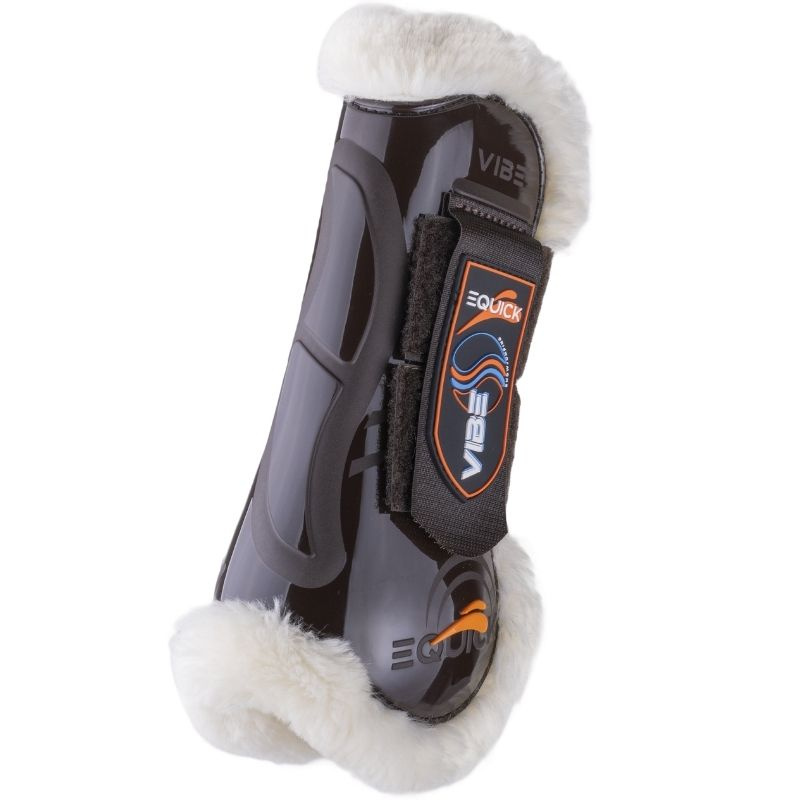 Senebelegg Vibe Velcro Fluffy Brun