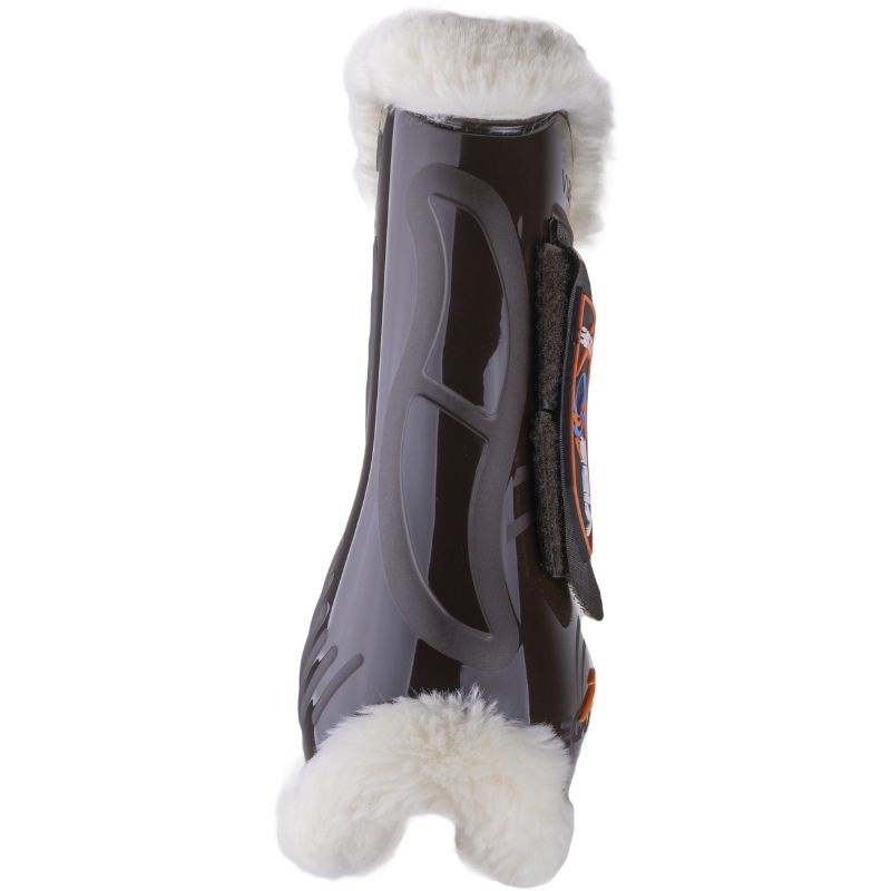 Senebelegg Vibe Velcro Fluffy Brun